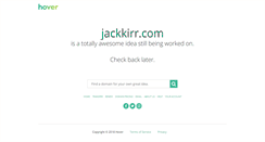 Desktop Screenshot of jackkirr.com